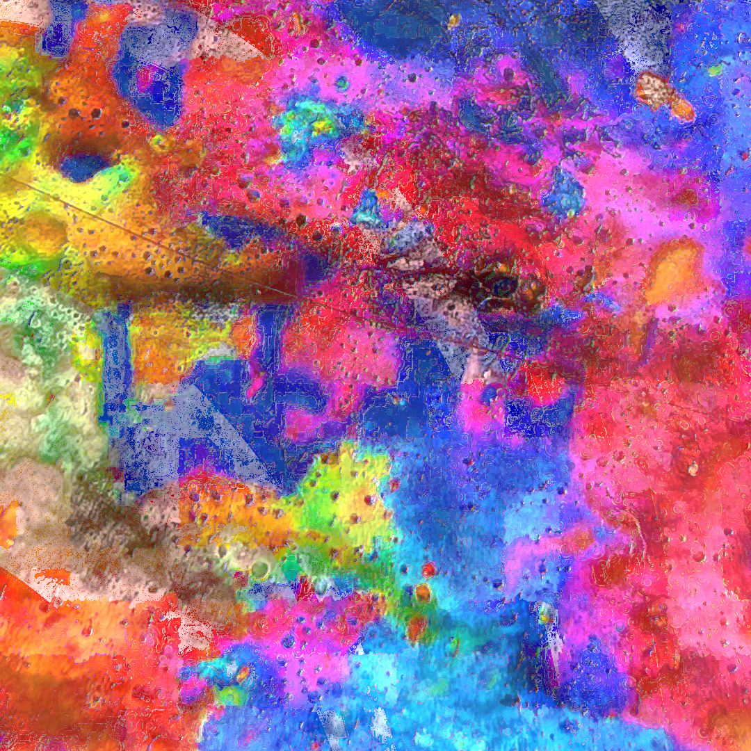 Detail view of Blacktop Aurora