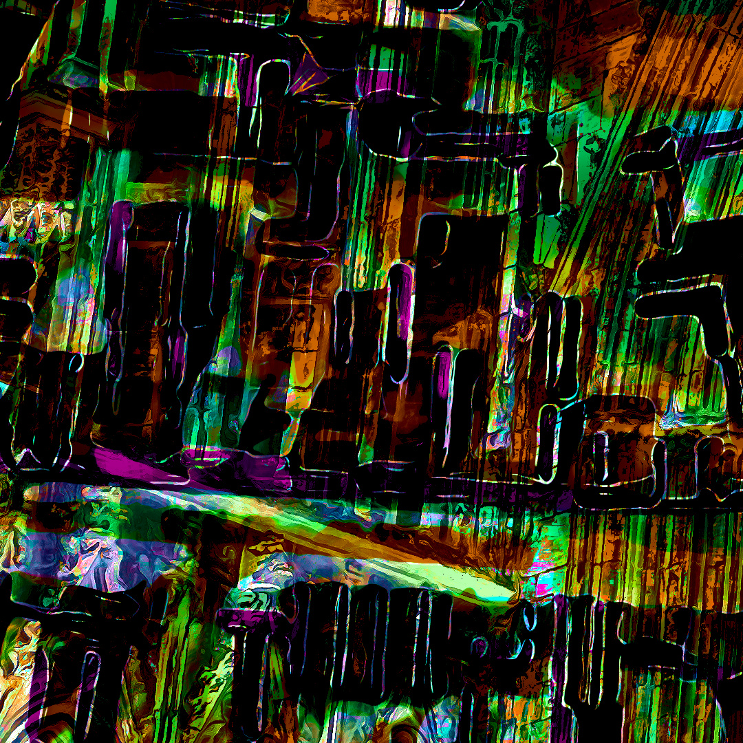 Detail view of Credible Thread
