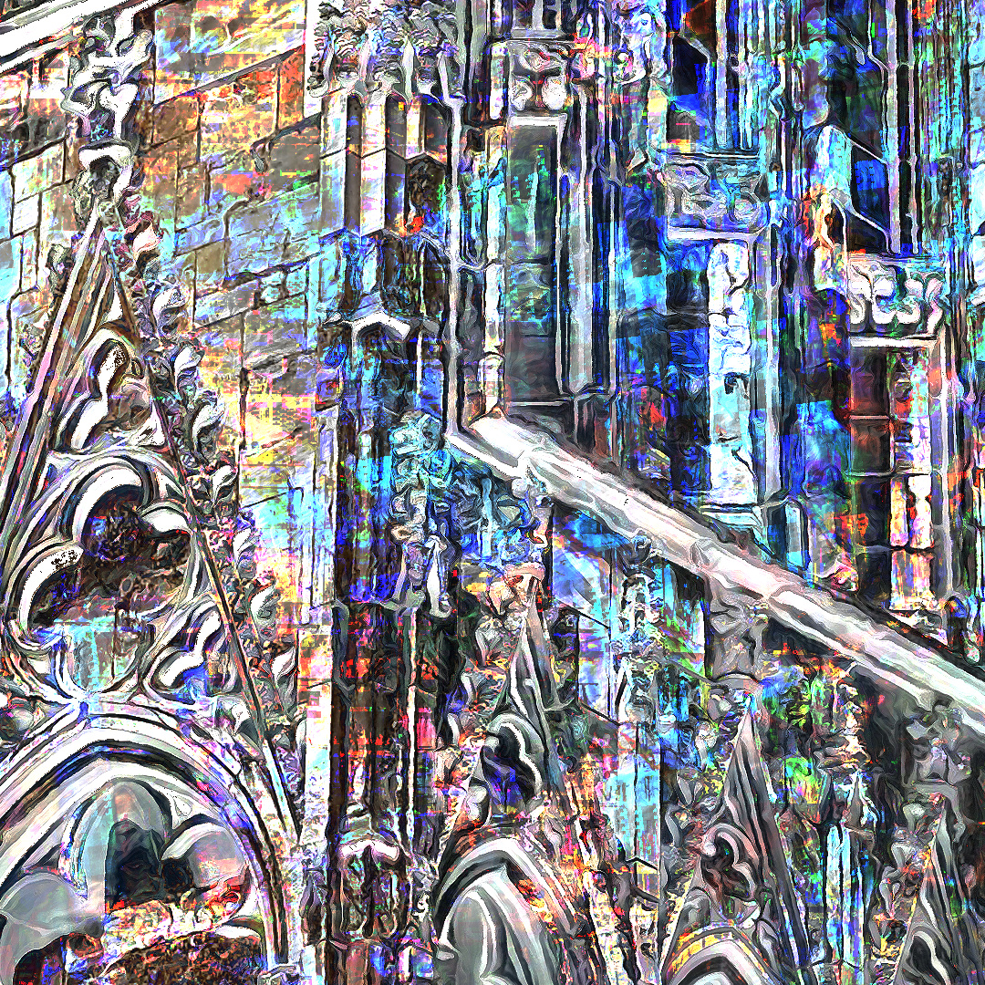 Detail view of Sinister Minster