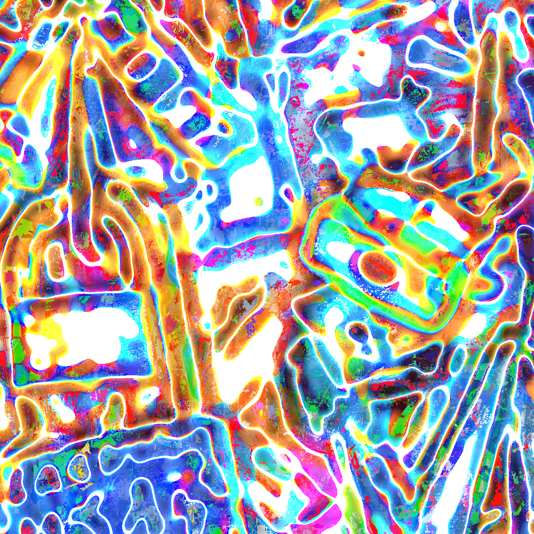 Detail view of Social Engineers Love Locks