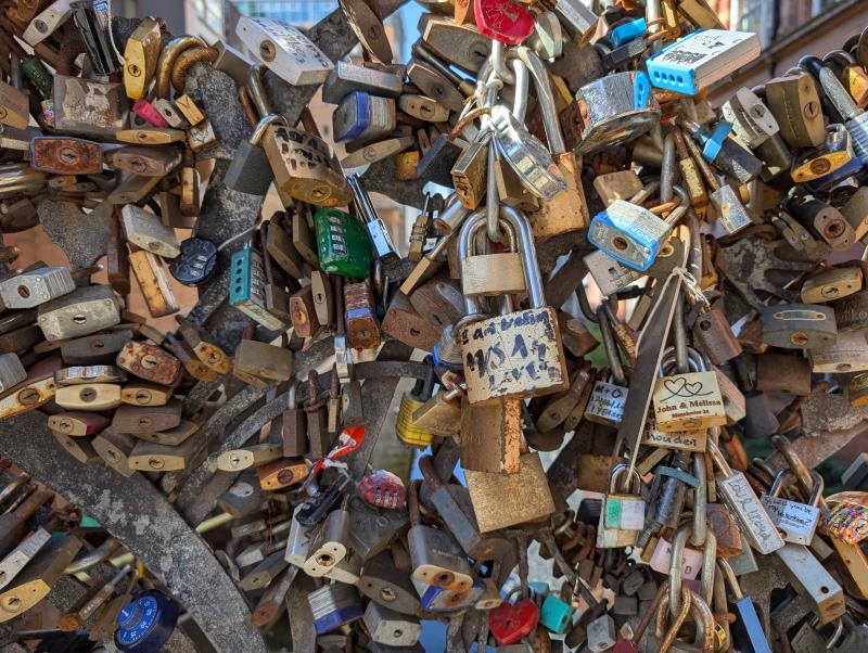 Source texture for Social Engineers Love Locks